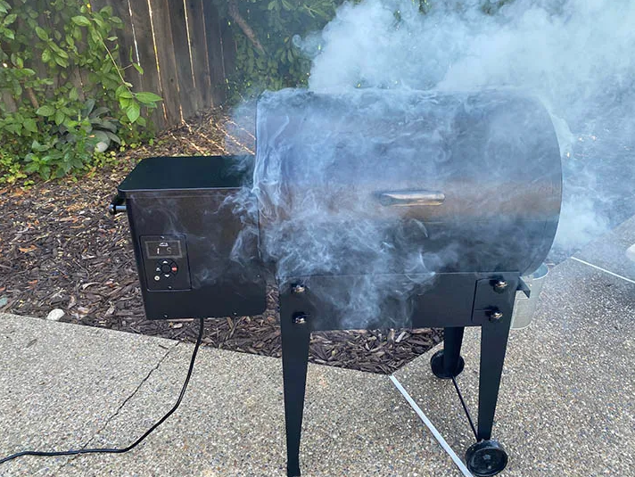 Traeger Smoking