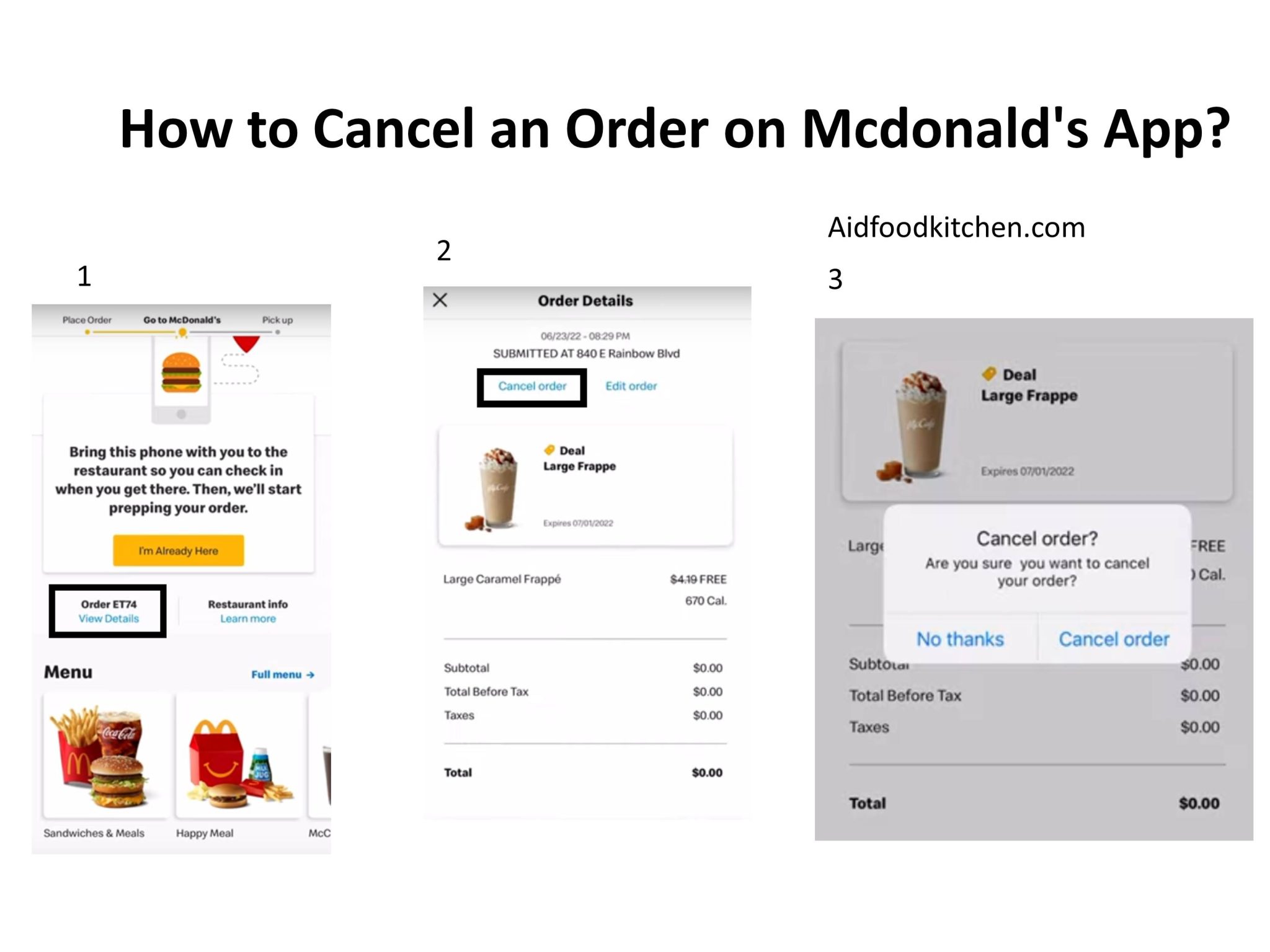 How to Cancel an Order on Mcdonald’s App? Food & Kitchen