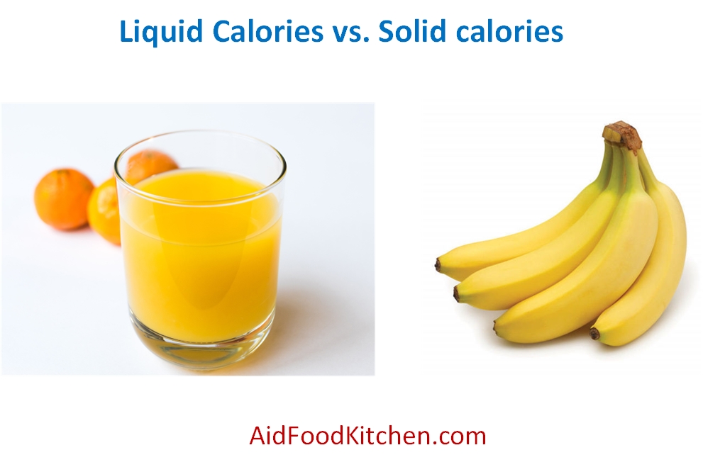 Are Liquid Calories Easier to Burn? Liquid Calories vs. Solid